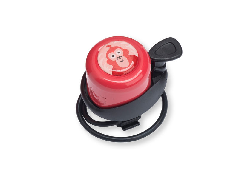 Red bike bell with orangutan