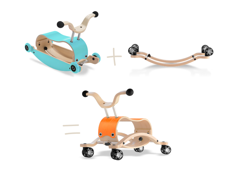 Wishbone Mini-Flip Race Base